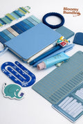 📘 Blue Bookish Stationery Bundle