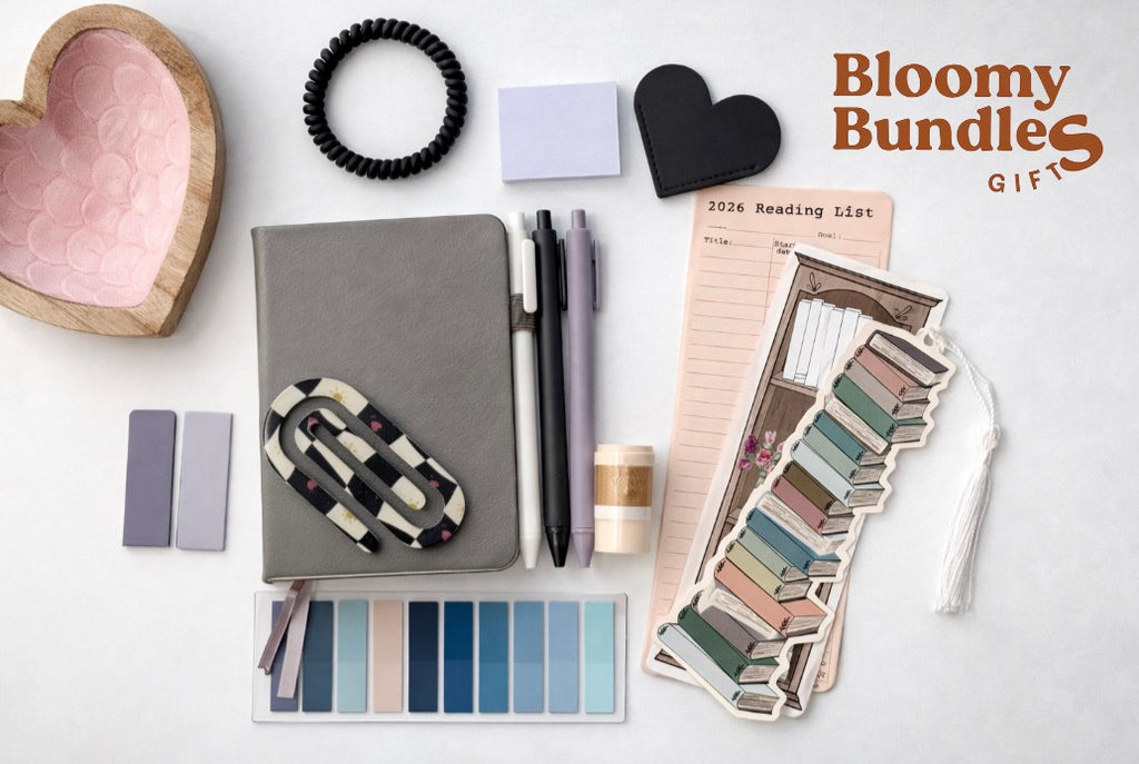🩶Grey Bookish Stationery Bundles